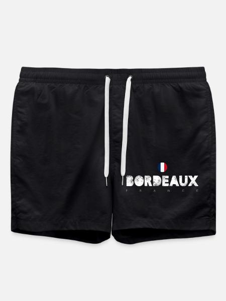 Bordeaux - Swim Trunks - black