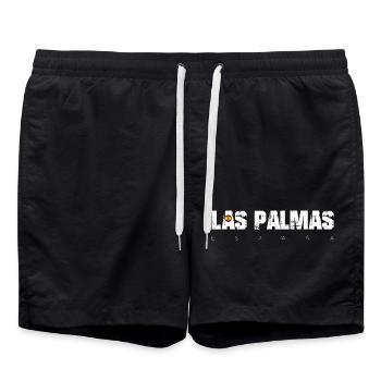 Las Palmas Coastal Glow - Swim Trunks - black - Front - AI Model Male 185 light (185cm)