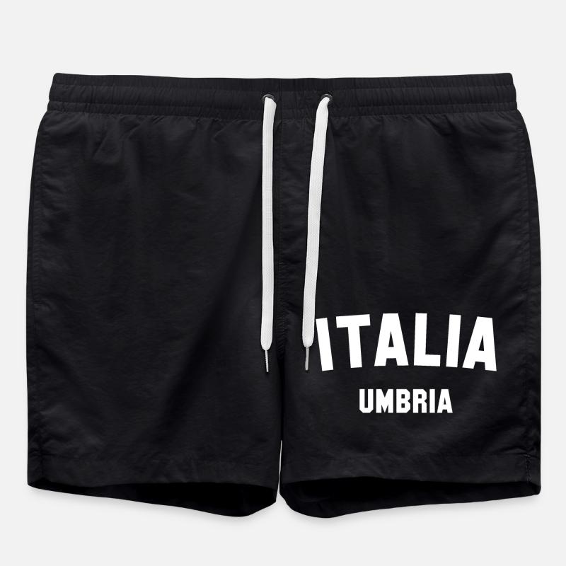 UMBRIA Italia Italie Ombrie - Short de bain - noir