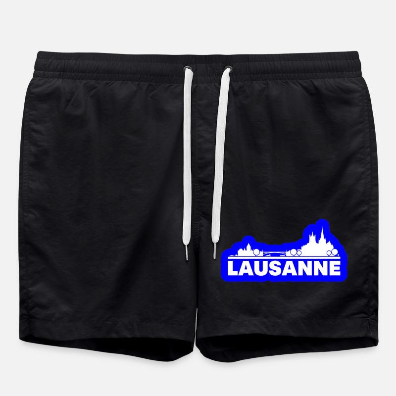Lausanne - Swim Trunks - black