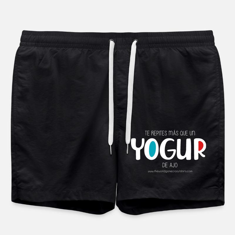 Yogourt à l’ail (noir) - Short de bain - noir