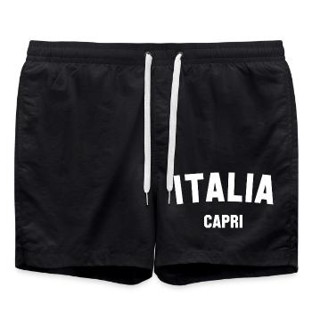 CAPRI Italia Italie Italien - Short de bain - noir - Devant - AI Model Male 185 light (185cm)
