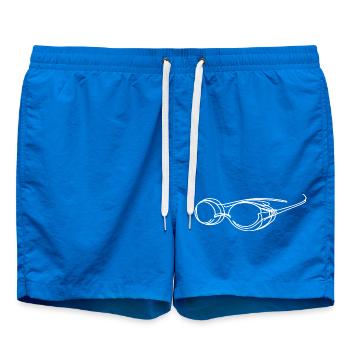 Croquis de lunettes de natation - Short de bain - cobalt blue - Devant