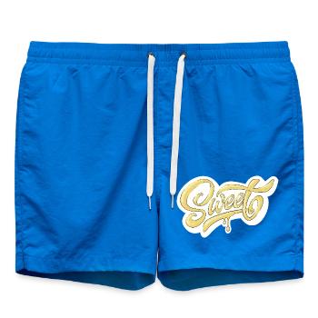 Conception de typographie Sweet Script - Short de bain - cobalt blue - Devant