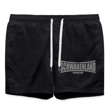 Nouvelle Souabe | Couleurs modifiables - Short de bain - noir - Devant - AI Model Male 185 light (185cm)
