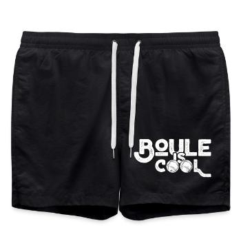 La boule est cool ! Boules de boules Bouler Outfit - Short de bain - noir - Devant - AI Model Male 185 light (185cm)