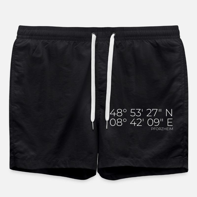 Coordonnées Pforzheim - Short de bain - noir