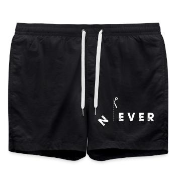 Conception de ciseaux Never Cut Boundaries - Short de bain - noir - Devant - AI Model Male 185 light (185cm)