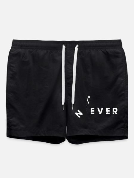Conception de ciseaux Never Cut Boundaries - Short de bain - noir