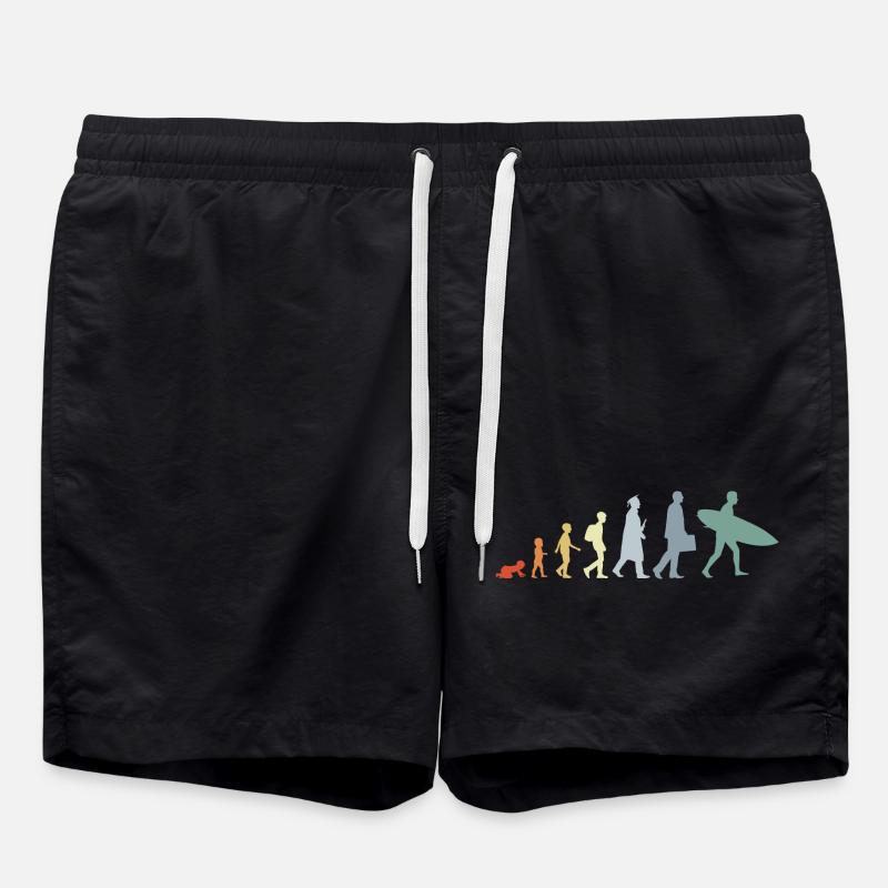Kind zum Surfer Evolution - Badeshorts - Schwarz