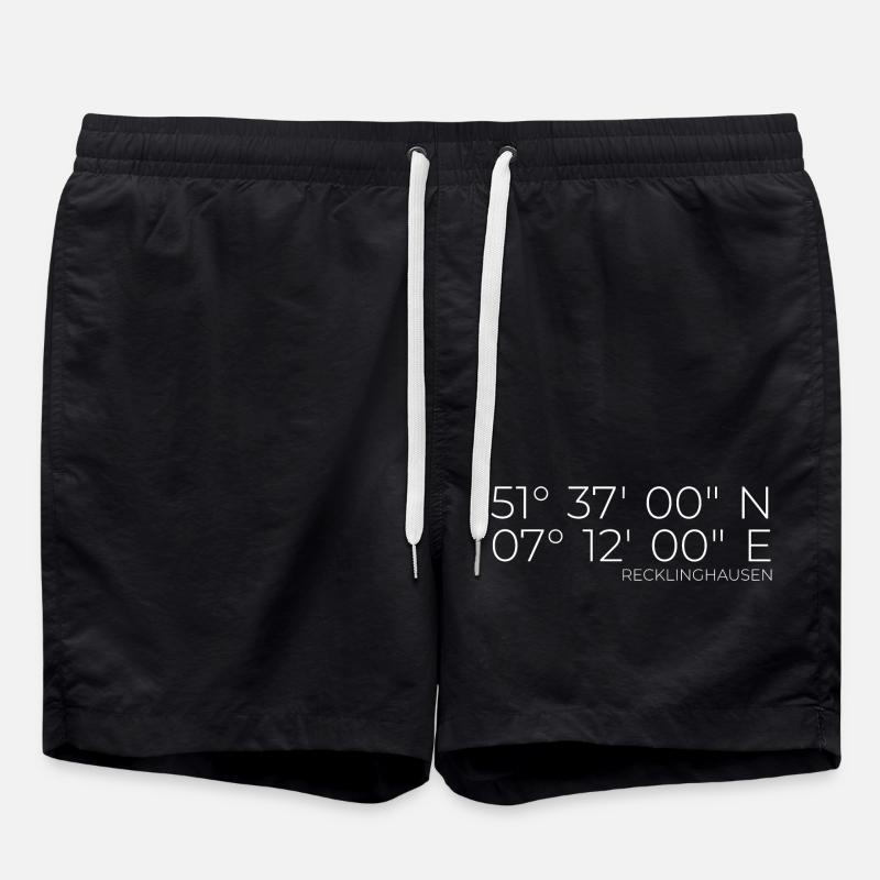 Coordonnées Recklinghausen - Short de bain - noir