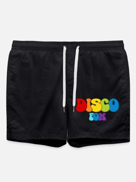 Disco Fox - Short de bain - noir