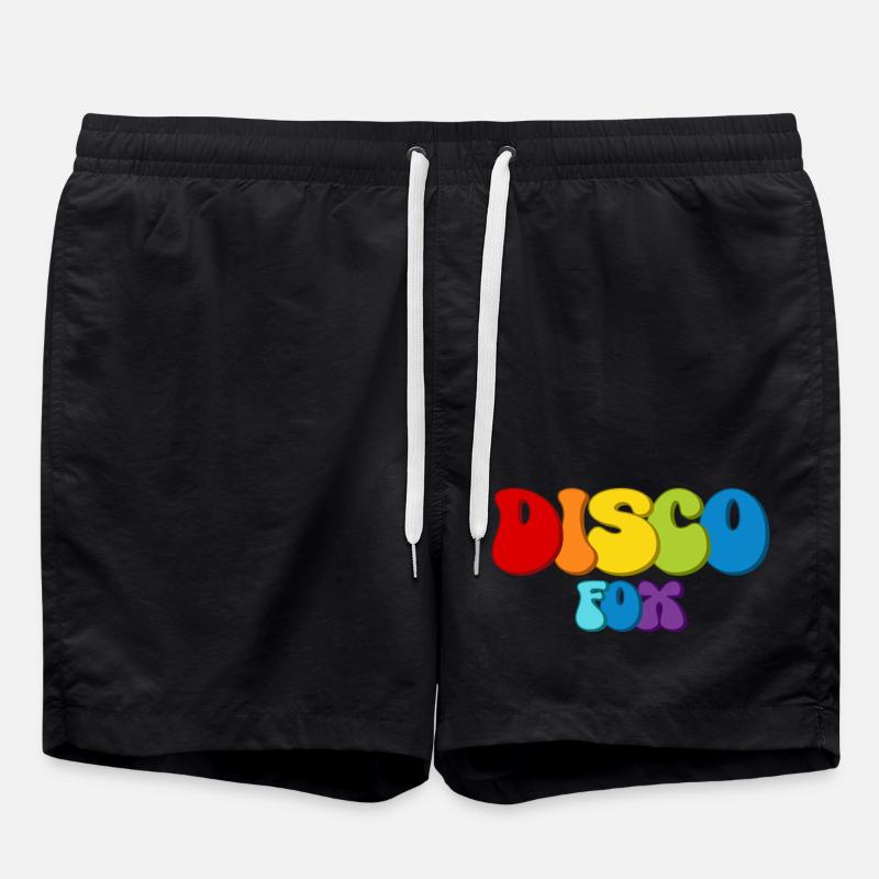 Disco Fox - Short de bain - noir