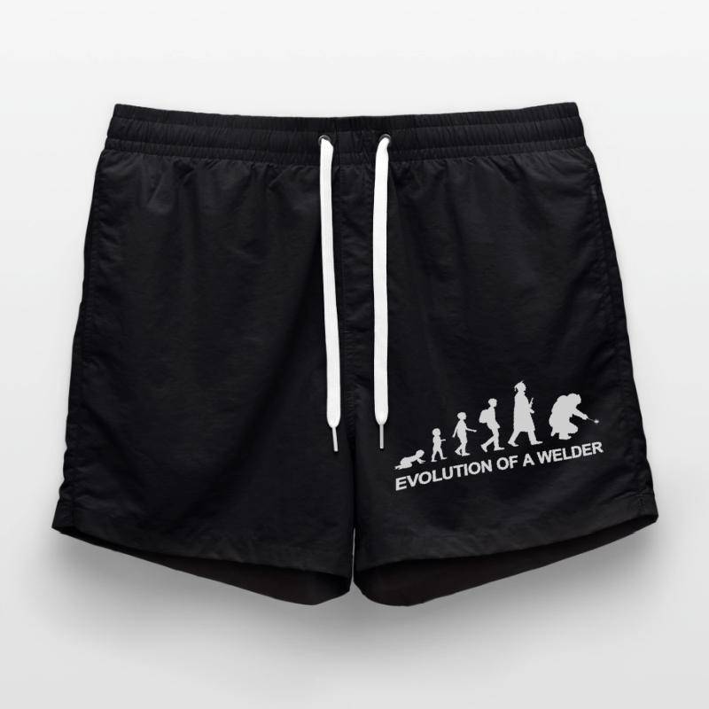 Evolution eines Schweißers Badeshorts