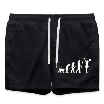 Cheerleader Evolution - Swim Trunks - black - Front - AI Model Male 185 light (185cm)