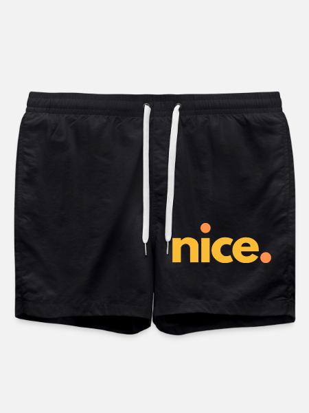 nice.04 - Swim Trunks - black