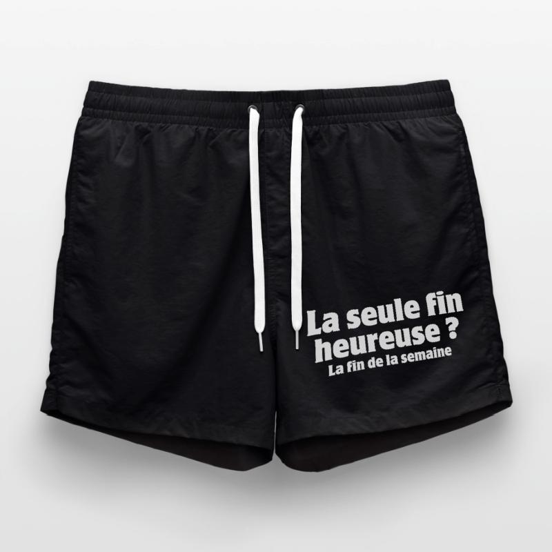 Work, Work, Weekend Swim Trunks
