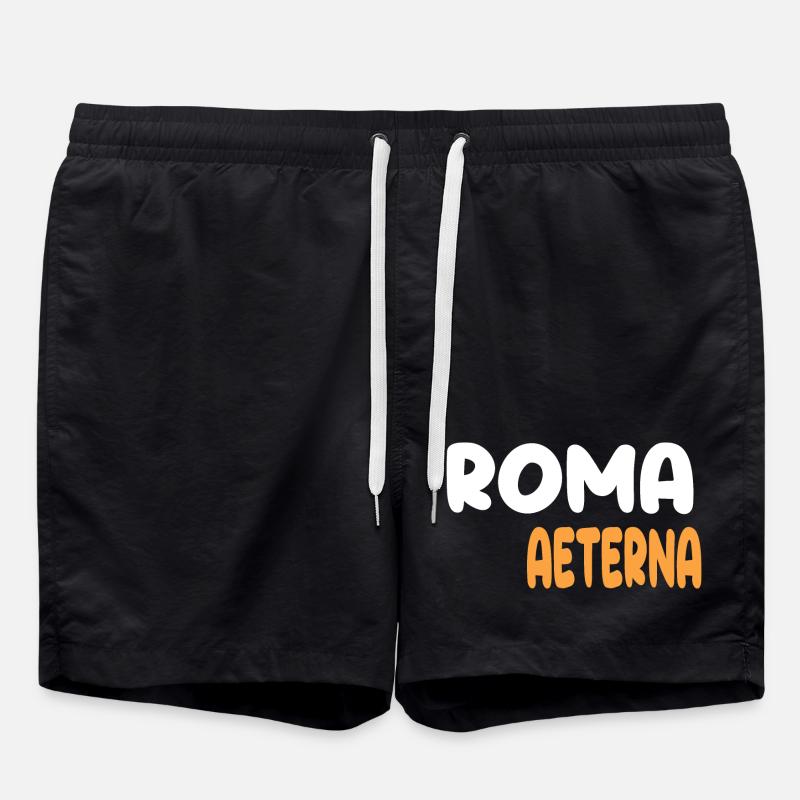 Roma Aeterna - Swim Trunks - black