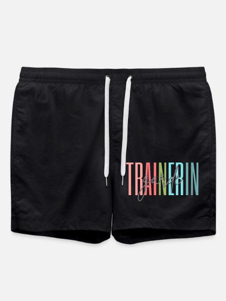 Trainerin Garde Gardetrainerin Geschenk - Badeshorts - Schwarz