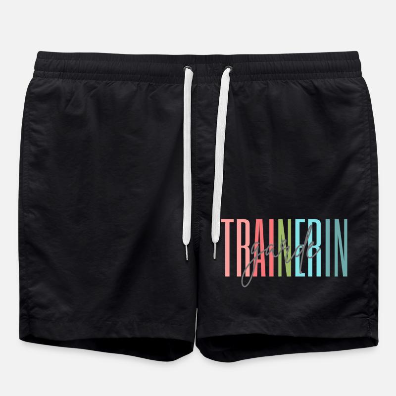 Trainerin Garde Gardetrainerin Geschenk - Badeshorts - Schwarz