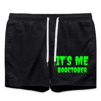 Halloween Booctober Graphic Ludique - Short de bain - noir - Devant - AI Model Male 185 light (185cm)