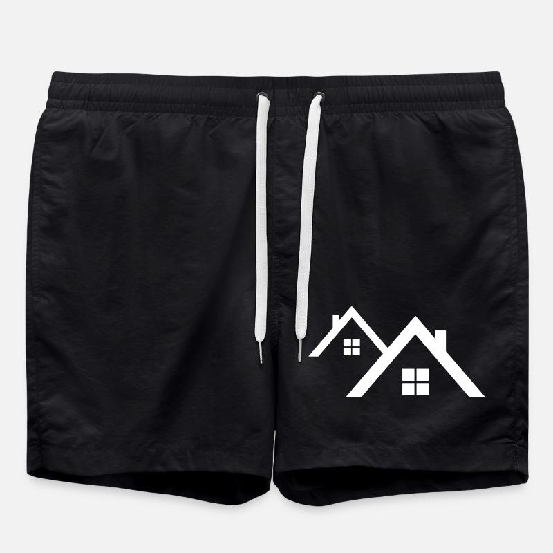 Roof - Swim Trunks - black