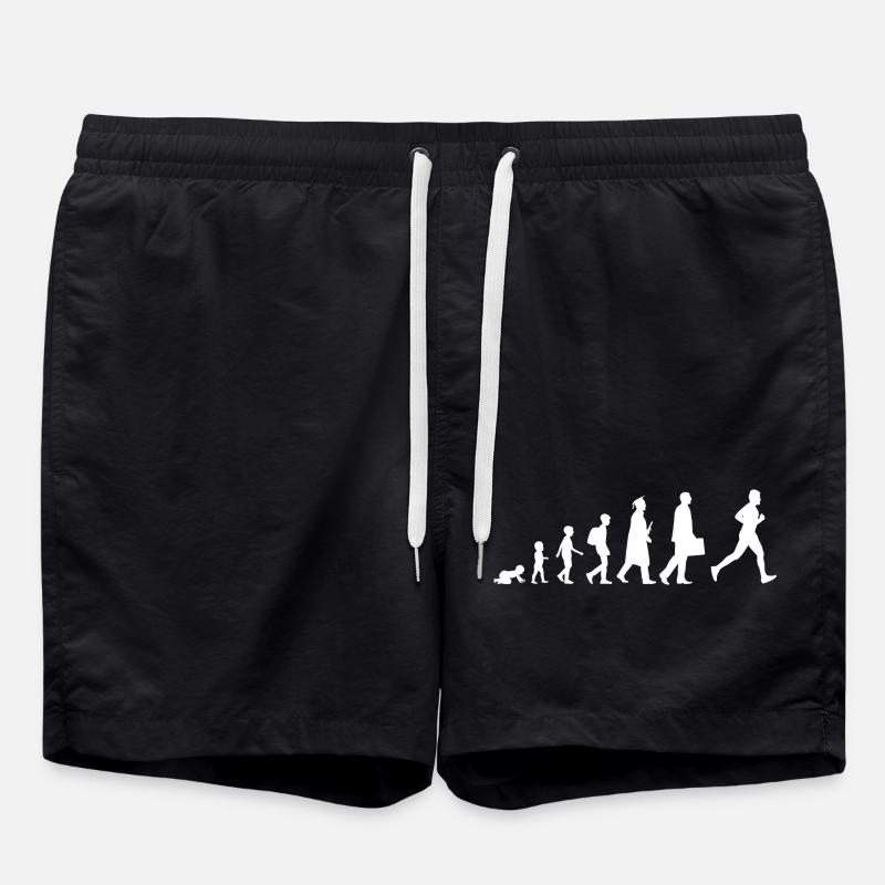 From child to runner - Swim Trunks - black