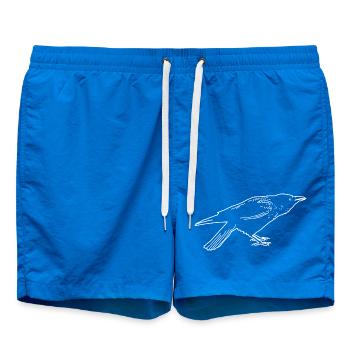 Crow linears - Swim Trunks - cobalt blue - Front