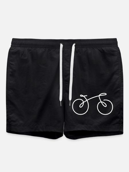 Bicyclette - Short de bain - noir