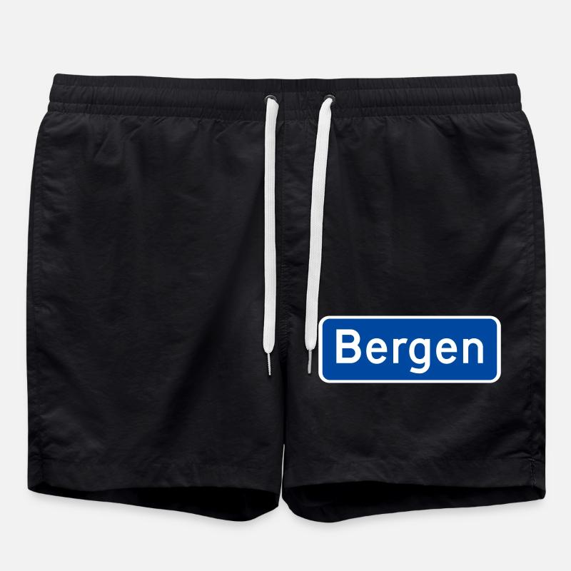 Bergen - Short de bain - noir