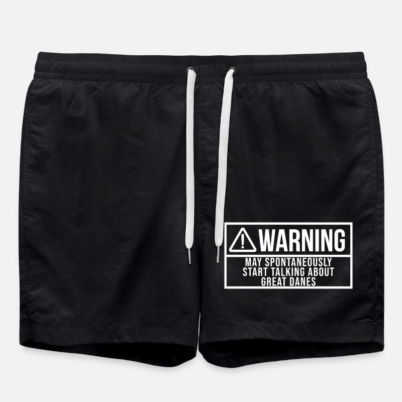 Dogue allemand - Short de bain - noir