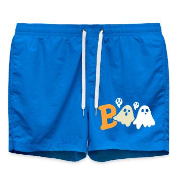 Geister Halloweenkostüm - Badeshorts - Cobalt blue - Vorne