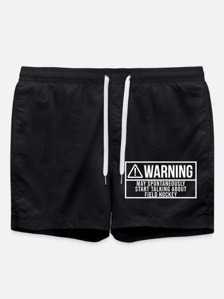 Field Hockey Field Hockey Field Hockey - Swim Trunks - black