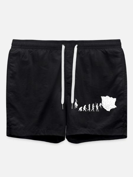 Evolution to Adventure Silhouette - Swim Trunks - black