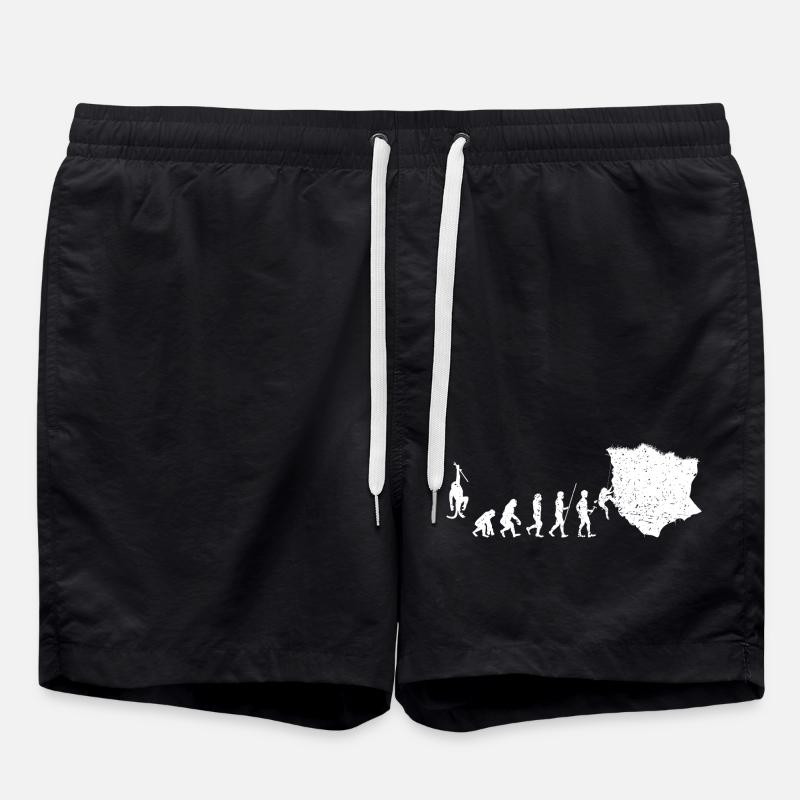 Evolution to Adventure Silhouette - Swim Trunks - black