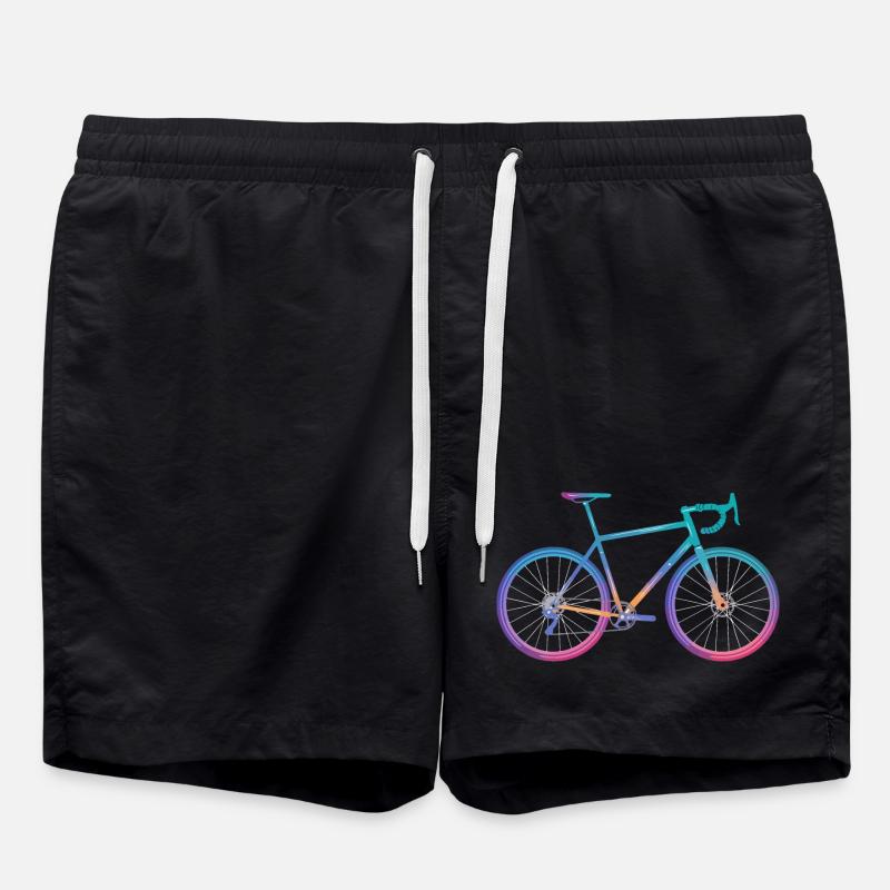 Gradient Cycling Bicycle Design - Swim Trunks - black