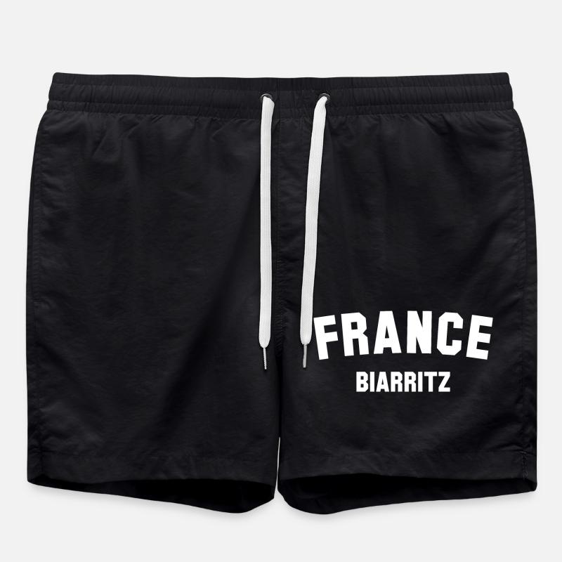 FRANCE BIARRITZ Frankreich - Short de bain - noir
