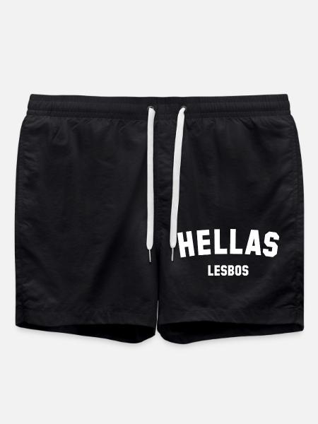 HELLAS LESBOS Grèce - Short de bain - noir