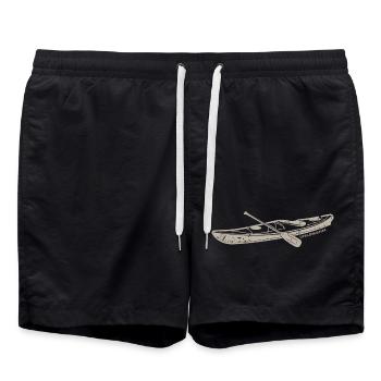 Let Love Win Kayak Print - Short de bain - noir - Devant - AI Model Male 185 light (185cm)