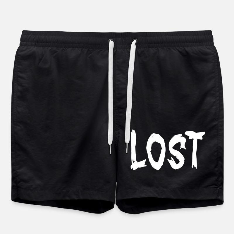 LOST - Swim Trunks - black