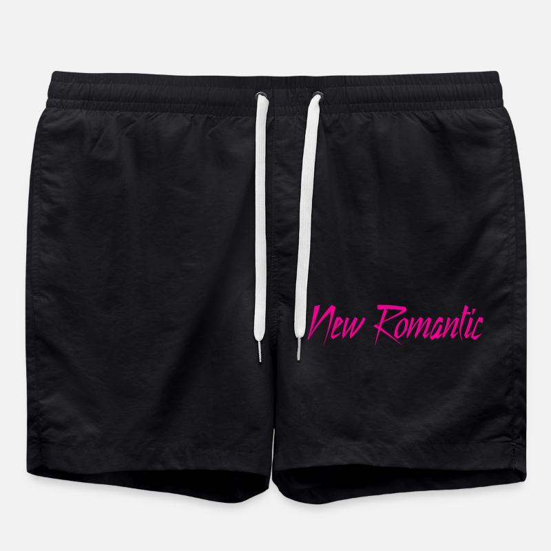 New Romantic - Swim Trunks - black