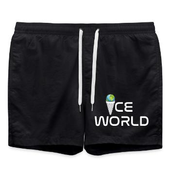 World - Swim Trunks - black - Front - AI Model Male 185 light (185cm)