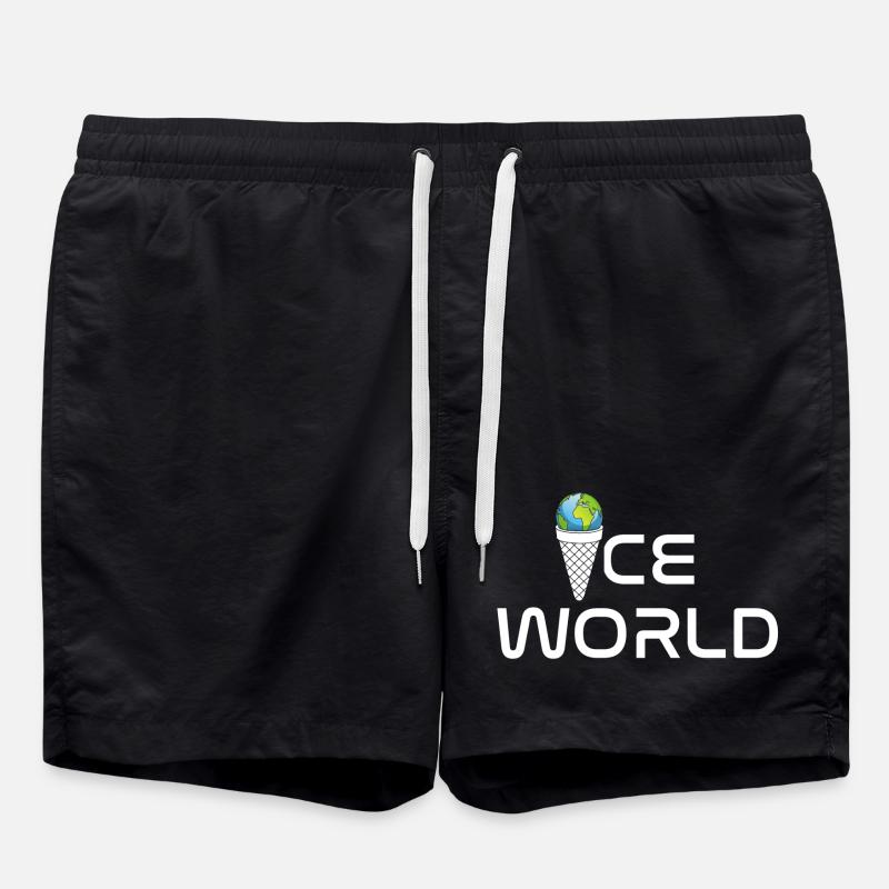 Monde de glace - Short de bain - noir