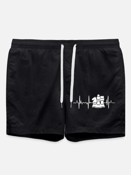 Palpitations cardiaques d’échecs - Short de bain - noir