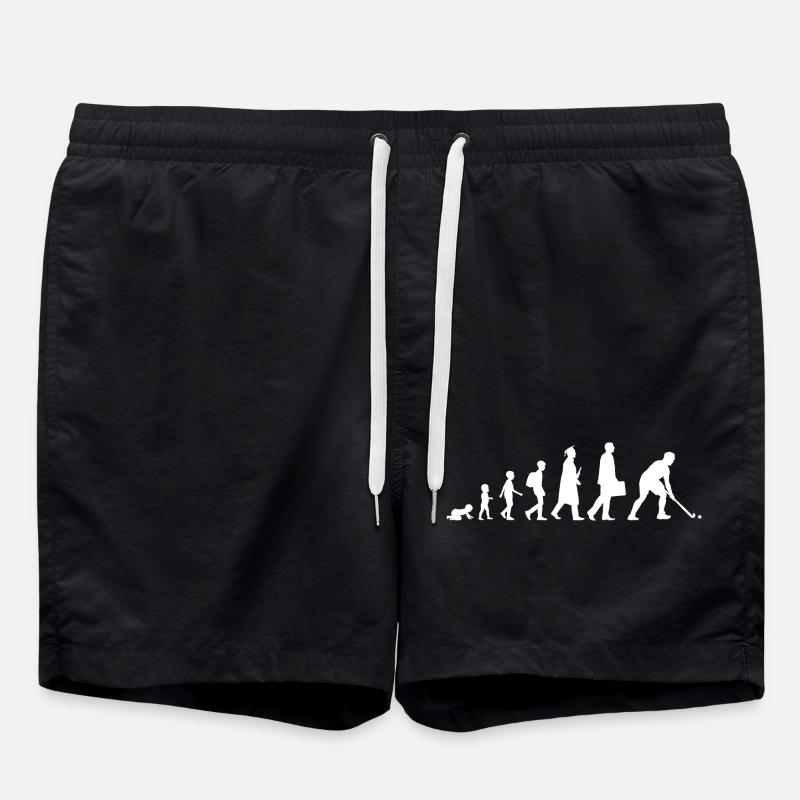 Field Hockey Evolution - Swim Trunks - black