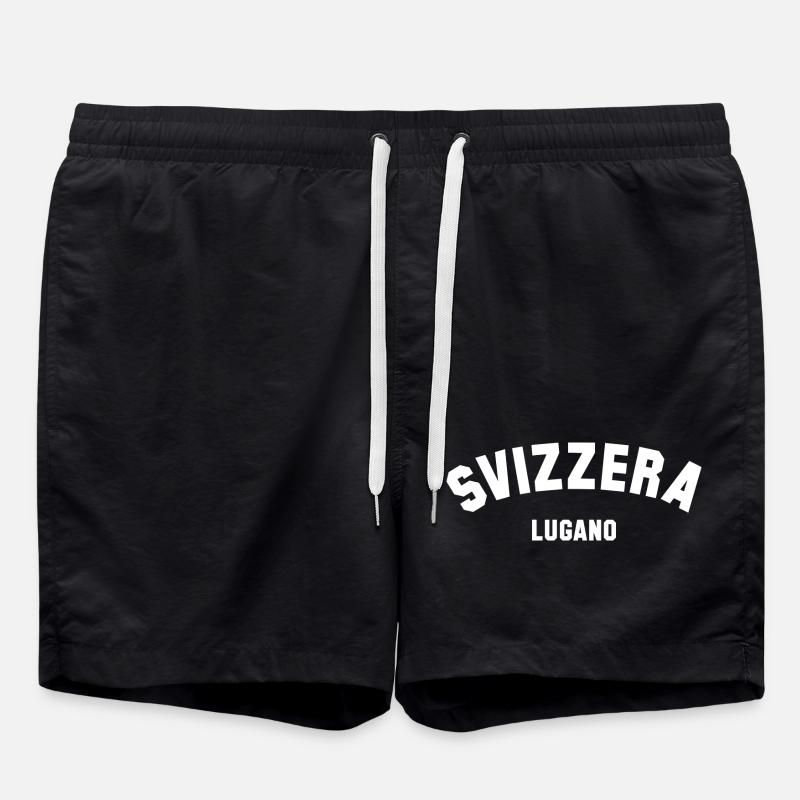 LUGANO Svizzera Suisse Suisse - Short de bain - noir