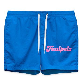 Polaire paresseuse Fourrure Fourrure Cool Dictons Citations - Short de bain - cobalt blue - Devant