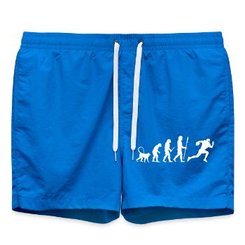 Development of American Football - Swim Trunks - cobalt blue - Front