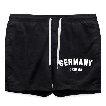GRIMMA Germany - Swim Trunks - black - Front - AI Model Male 185 light (185cm)