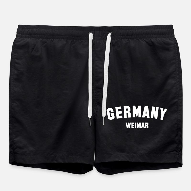 WEIMAR, Allemagne - Short de bain - noir